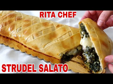 Видео: РЕЦЕПТ ПИКАНТНОГО ШТРУДЕЛЯ⭐ШЕФ-ПОВАР РИТА | SAVORY STRUDEL RECIPE.