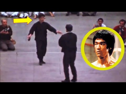 Видео: Запрещенный Бой Брюса Ли Снятый на Камеру