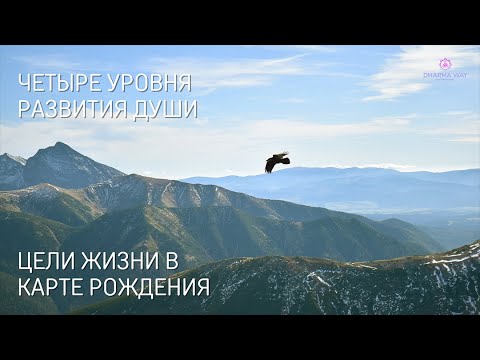 Видео: 4 уровня эволюционного развития души или цели жизни в карте рождения. Первая часть.
