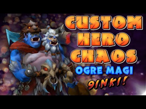 Видео: БЕСКОНЕЧНЫЙ КОНТРОЛЬ в CUSTOM HERO CHAOS (OGRE MAGI)