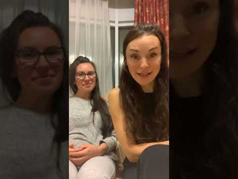 Видео: О сат нам расаян с гостями. Карина и Наташа.