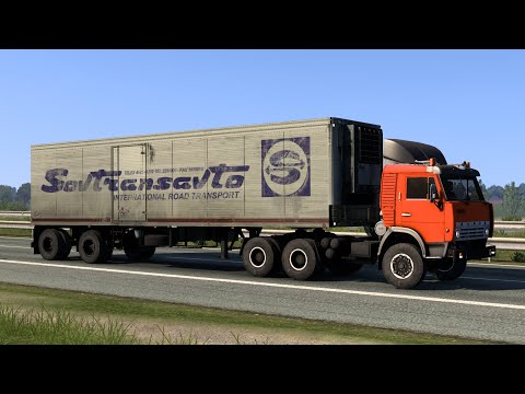 Видео: 1180 / ETS 2 1.55 / КАМАЗ 5410 / Русская сборка.