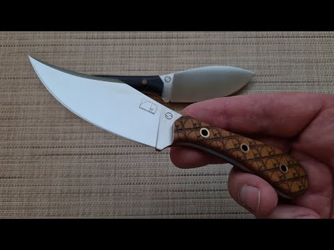 Видео: Нож ПОДПОЛКОВНИК Золотое Сечение. Как Веспа, только лучше :)