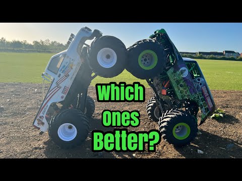 Видео: Это монстр от Losi lmt vs kyosho usa1