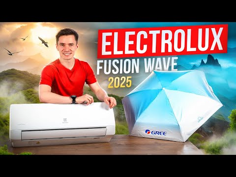 Видео: Инверторный кондиционер Electrolux Fusion Wave. Новинка 2025. Инверторный кондиционер Электролюкс.