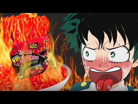 Видео: Деку не может справиться с этой острой лапшой