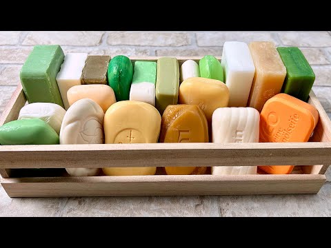 Видео: ASMR soap cutting Relaxing sounds АСМР резка мыла #relaxtime