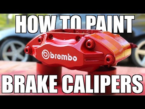 Видео: Как ПРАВИЛЬНО покрасить тормозные суппорты