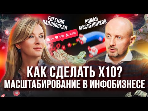 Видео: Стратегия МАСШТАБИРОВАНИЯ в инфобизнесе | Как БЫСТРО вырасти в деньгах? Роман Маслеников