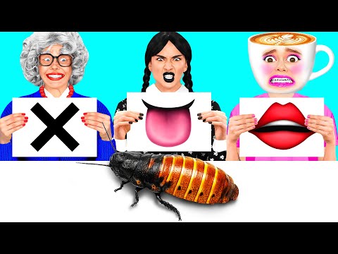 Видео: Откуси Лизни или Ничего Челлендж с Балерина Капучина Брейнрот от BaRaDa Challenge