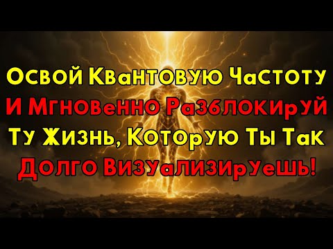 Видео: Квантовая Частота: Открой Жизнь Мечты, Которую Ты Так Долго Визуализируешь!