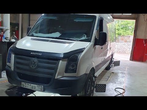 Видео: volkswagen Crafter 2.5 - отзыв владельца , продолжение ...