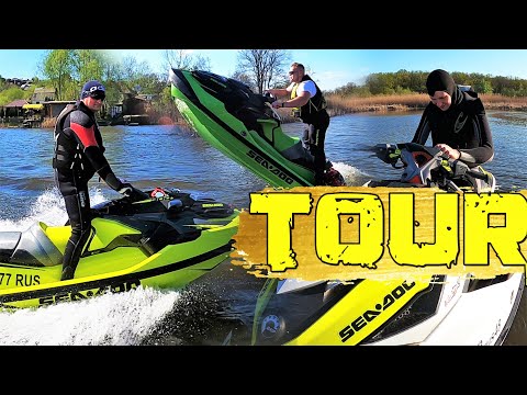 Видео: 🚨Поход на гидроциклах по УСМАНКЕ. Jet ski tour.