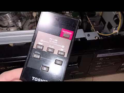 Видео: Обзор VHS видеоплеера TOSHIBA VCP-B1CZ (Япония, 1987 г.) в 2025 году. #retro #vhs #toshiba #видик 