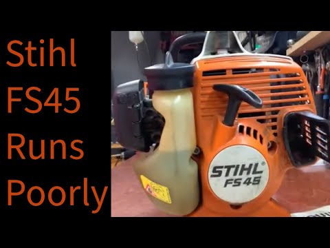 Видео: Плохо работает Stihl FS45? Как починить и как обслуживать?