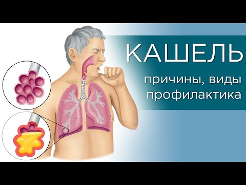Видео: КАШЕЛЬ. Дневной, ночной, сухой и влажный кашель