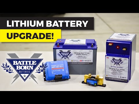 Видео: Думаете о переходе на литиевые аккумуляторы в вашем Airstream или автодоме? Посмотрите это видео.