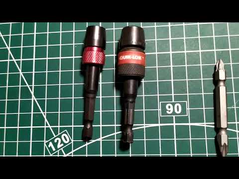 Видео: Бюджетный аналог битодержателя MILWAUKEE 75мм Quik-Lok на 1/4"HEX 48281000