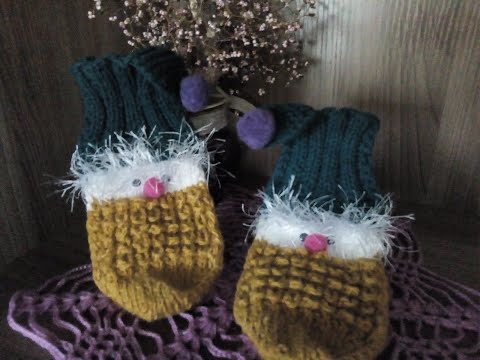 Видео: #вяжем#спицами#Детские носочки " Нашествие гномов"