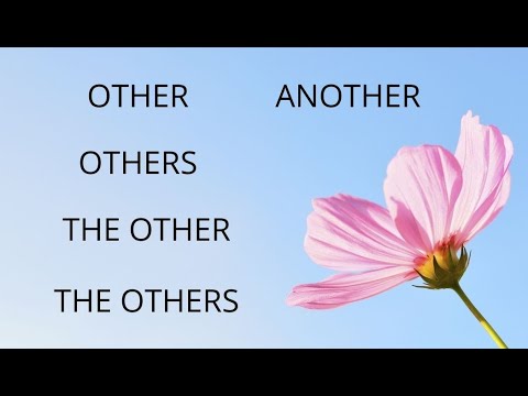 Видео: OTHER _ ANOTHER_ПРАВИЛА - ПРИМЕРЫ - ПРАКТИКА - ПРОВЕРКА