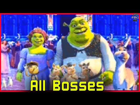 Видео: Шрек 2 - Все боссы (без урона)