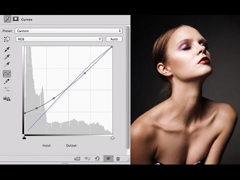 Видео: Управление насыщенностью через кривые