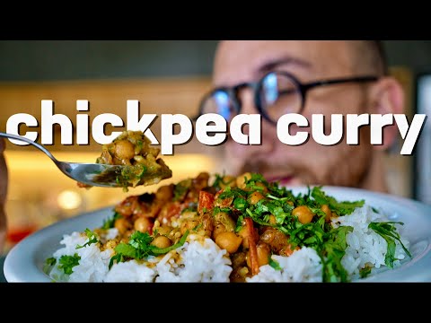 Видео: Как приготовить вкусное карри из нута за 20 минут
