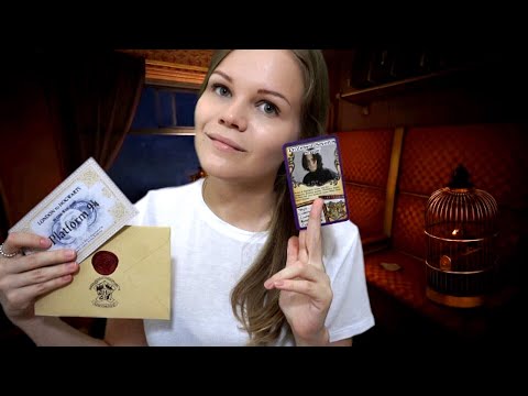 Видео: АСМР | Путешествие в Хогвартс | Гарри Поттер | ASMR Hogwarts Express | Harry Potter