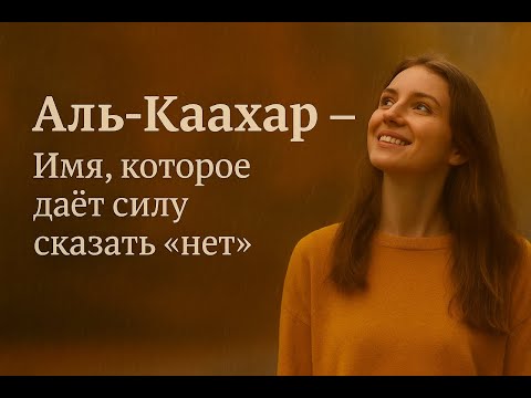 Видео: Аль-Каахар — Имя, которое даёт силу сказать “нет” | 3/99