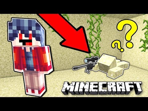 Видео: НЕВИДИМЫЙ СНАЙПЕР ОХОТИТСЯ НА МЕНЯ! ~ Троллинг битва в Майнкрафте - Вайнран мод на оружие Майнкрафт