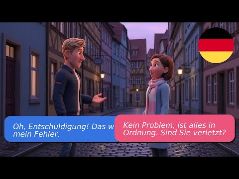 Видео: 5 простых диалогов на немецком А1 А2 На улице