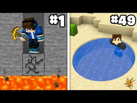Видео: Нарушение 50 законов Minecraft за 50 часов
