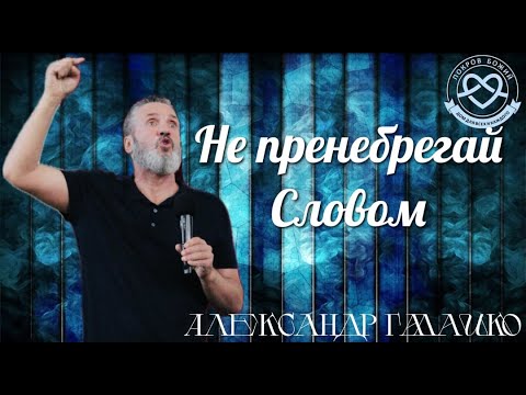 Видео: "НЕ ПРЕНЕБРЕГАЙ СЛОВОМ" п.Александр Галайко. Служение 23.08.2025