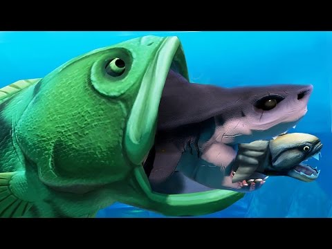 Видео: ЭТА РЫБА ПРОГЛОТИТ ВСЁ! ГОЛИАФ! FEED AND GROW FISH