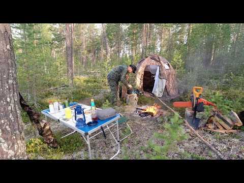 Видео: ВЫГЛЯНУЛ УТРОМ ИЗ ПАЛАТКИ И ОФИГЕЛ. РЫБАЛКА НА ЛЕСНОМ ОЗЕРЕ. ОБЗОР САМОНАДУВАЮЩЕГОСЯ КОВРИКА NISUS