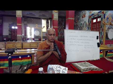 Видео: Досточтимый Ньяна Сиха тхеро - Учения по успокоению ума и буддийской медитации (день 8)