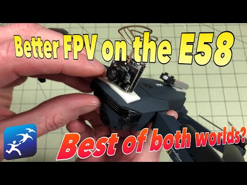 Видео: Eachine E58 Mini Mavic с улучшенным FPV от Boldclash