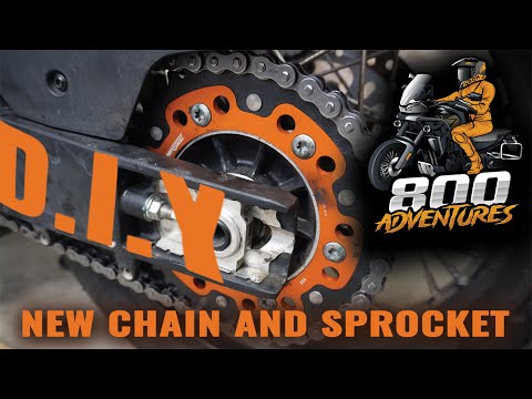 Видео: Модернизация моего CFMOTO 800MT Explore: Установка задней звездочки на 42 зуба для лучшего перекл...