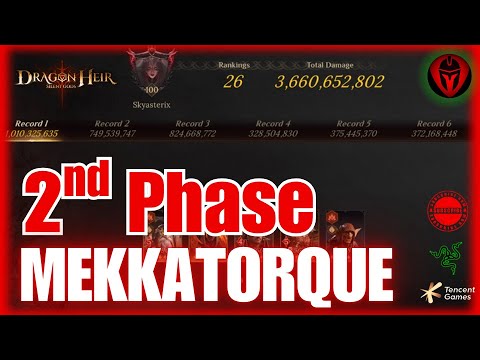 Видео: ⚠️⚔️ 2-я фаза MEKKATORQUE: моя эффективность и хронометраж в 6 командах + коды команд | Dragonhei...