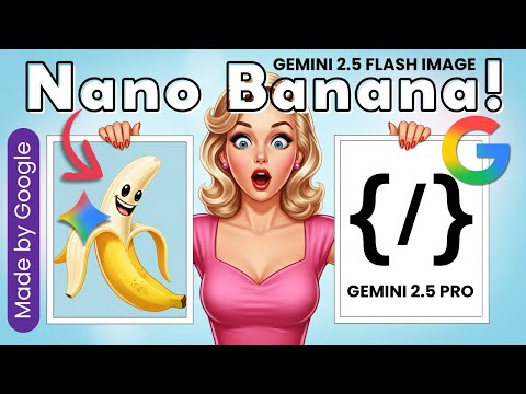 Видео: Nano Banana + МАГИЯ КОДА! Gemini 2.5 превратил картинки в живые программы