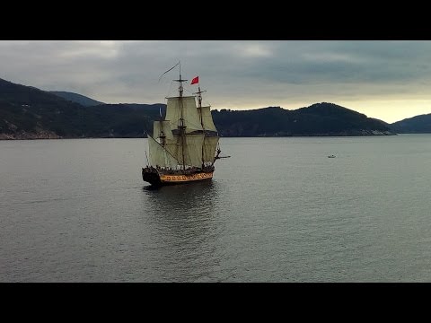 Видео: Фрегат "Штандарт". Start of SAILING SEASON 2016 Frigate SHTANDART