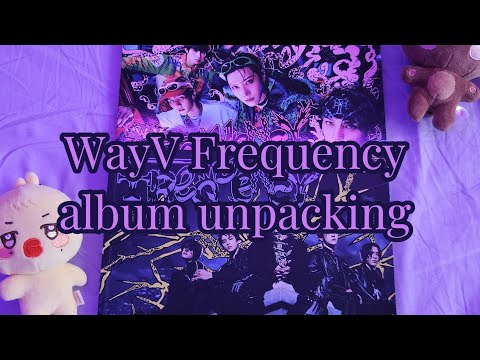 Видео: WayV 「Frequency」 photobook ver. unpacking // распаковка альбомов вейви