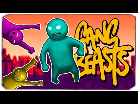Видео: GANG BEASTS: Читерский бой с Брейном!