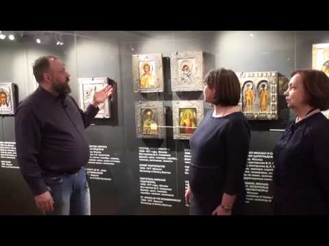 Видео: «Русская икона. Показывает Андрей Болдырев» 68. Третья передача с выставки Дадиани в музее Рублева.