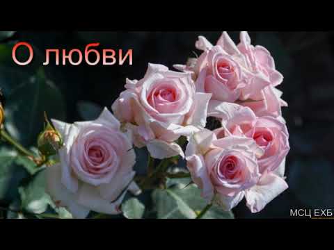 Видео: "О любви". В. Бальжик. МСЦ ЕХБ.