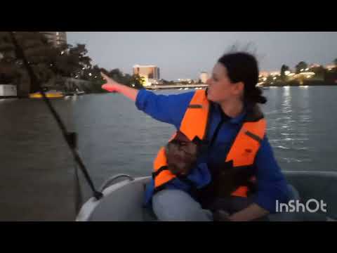 Видео: Весело покатались на катере по реке Кубань😊👍