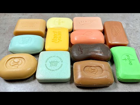 Видео: ASMR SOAP 🤎 Relaxing crunching 🖤  Мыло АСМР