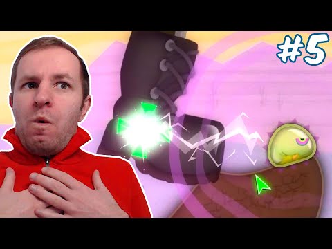 Видео: МИКРОБ СМАТЫВАЕТСЯ С БЕСПЛОДНЫХ ЗЕМЕЛЬ | Tales From Space: Mutant Blobs Attack #5