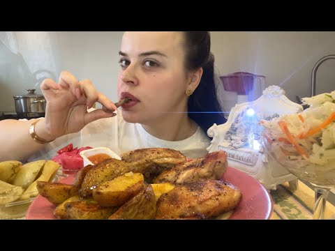 Видео: Мукбанг - 🥘Домашняя Еда - Ответы на Вопросы😍