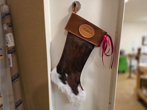 Видео: Набор рождественских носков от Maker's Leather Supply